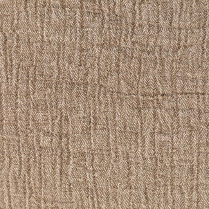 Tissu Katia mousseline chambray, miel, 135 cm  x 10 cm (9058-02)