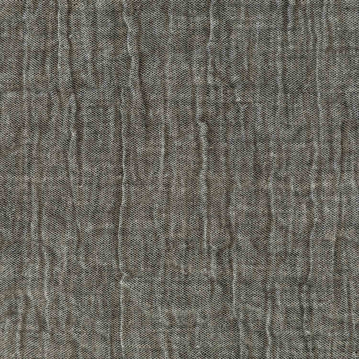 Tissu Katia mousseline chambray, graphite, 135 cm  x 10 cm (9058-03)