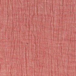Tissu Katia mousseline chambray, rouge, 135 cm  x 10 cm (9058-04)