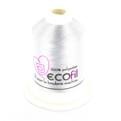 Fil broderie machine - ECOfil gris clair 501
