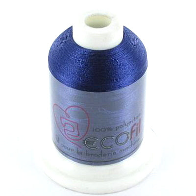 Fil broderie machine - ECOfil bleu 1197