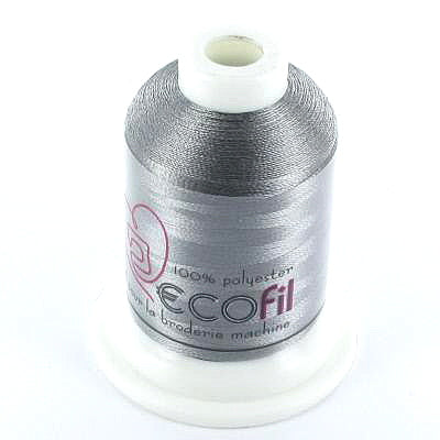 Fil broderie machine - ECOfil gris 1240