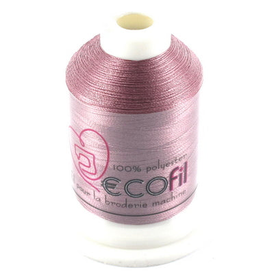 Fil broderie machine - ECOfil bois de rose 1304