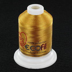 Fil broderie machine - ECOfil jaune ocre 567