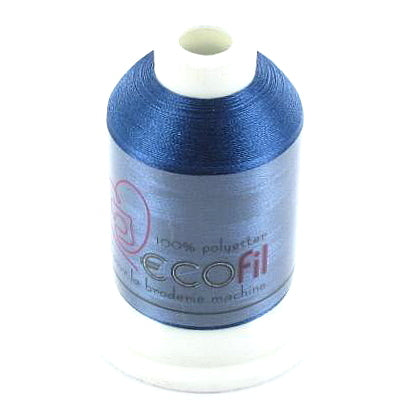 Fil broderie machine - ECOfil bleu jeans 643