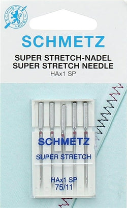 Aiguilles machine à coudre : Schmetz super stretch, N°75