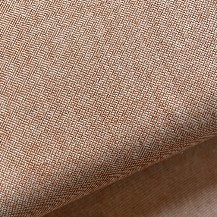 Tissu Katia toile canvas recyclé orange, 140x10 (8998-10)