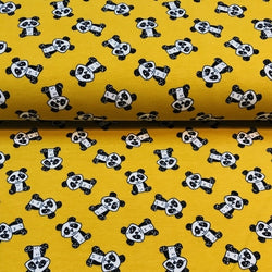 Jersey Petits pandas, jaune