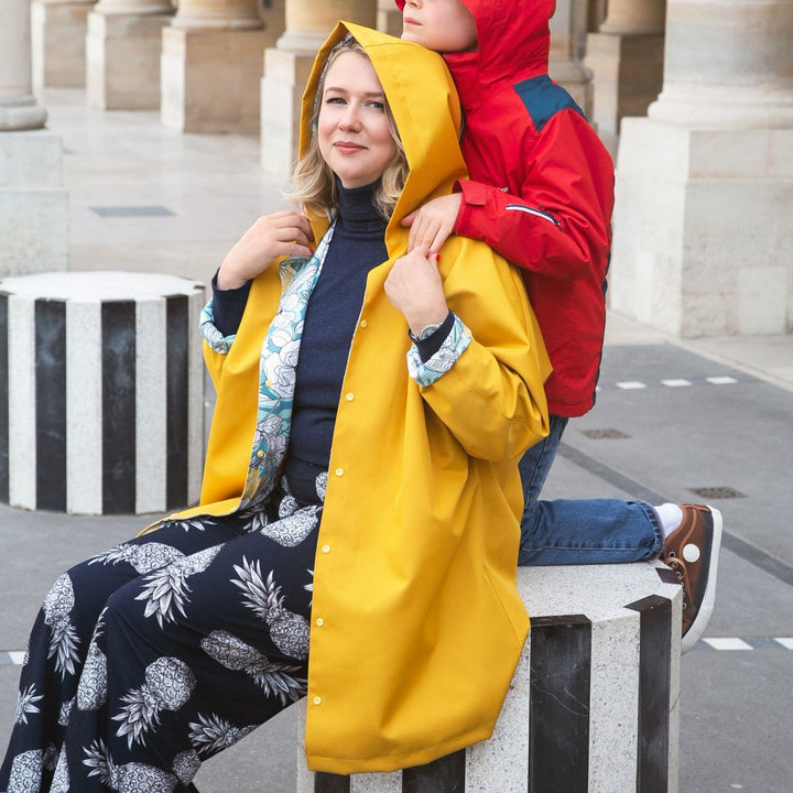 Manteau de pluie Bretagne, patron de couture