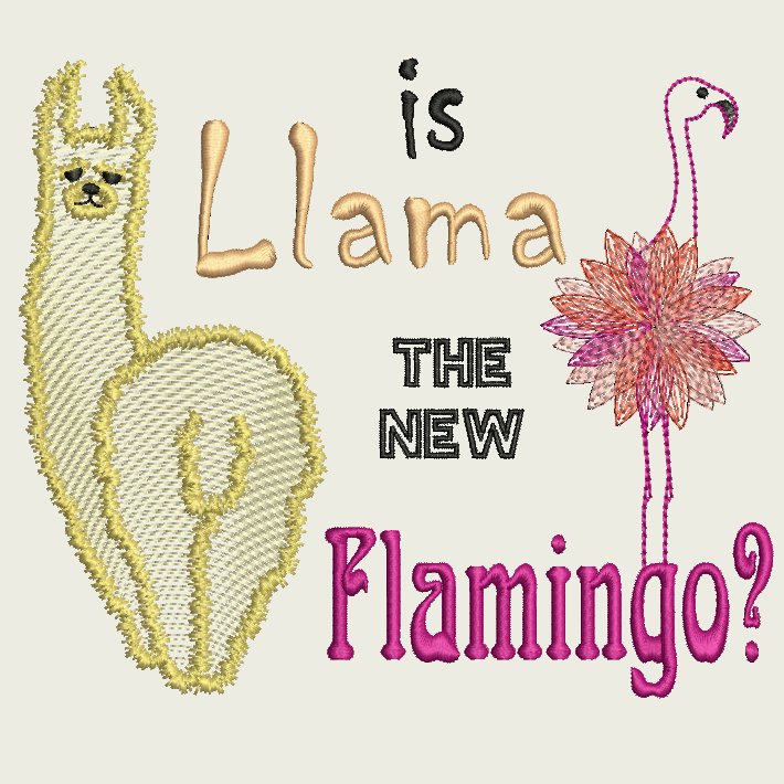 Is Llama the new Flamingo ?