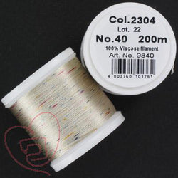 Fil "pot-pourri" beige, 200m, 9840-2304