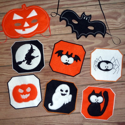 Kit à broder Happy Halloween, par Annika Créations