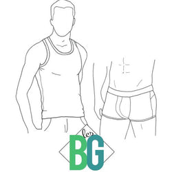 Patron de couture - L'audacieux : débardeur et boxer - Les BG - Taille XS-XXL