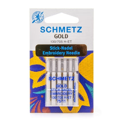 Aiguille broderie machine Schmetz gold N° 75