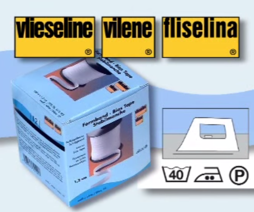 Stabilmanche - bande en biais thermocollante Vlieseline - MPM